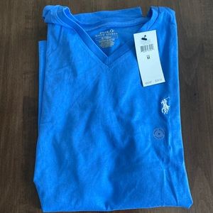 Baby blue polo tshirt